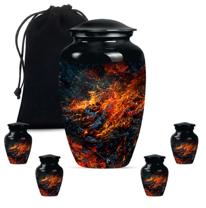 fire urn for adult male ashes