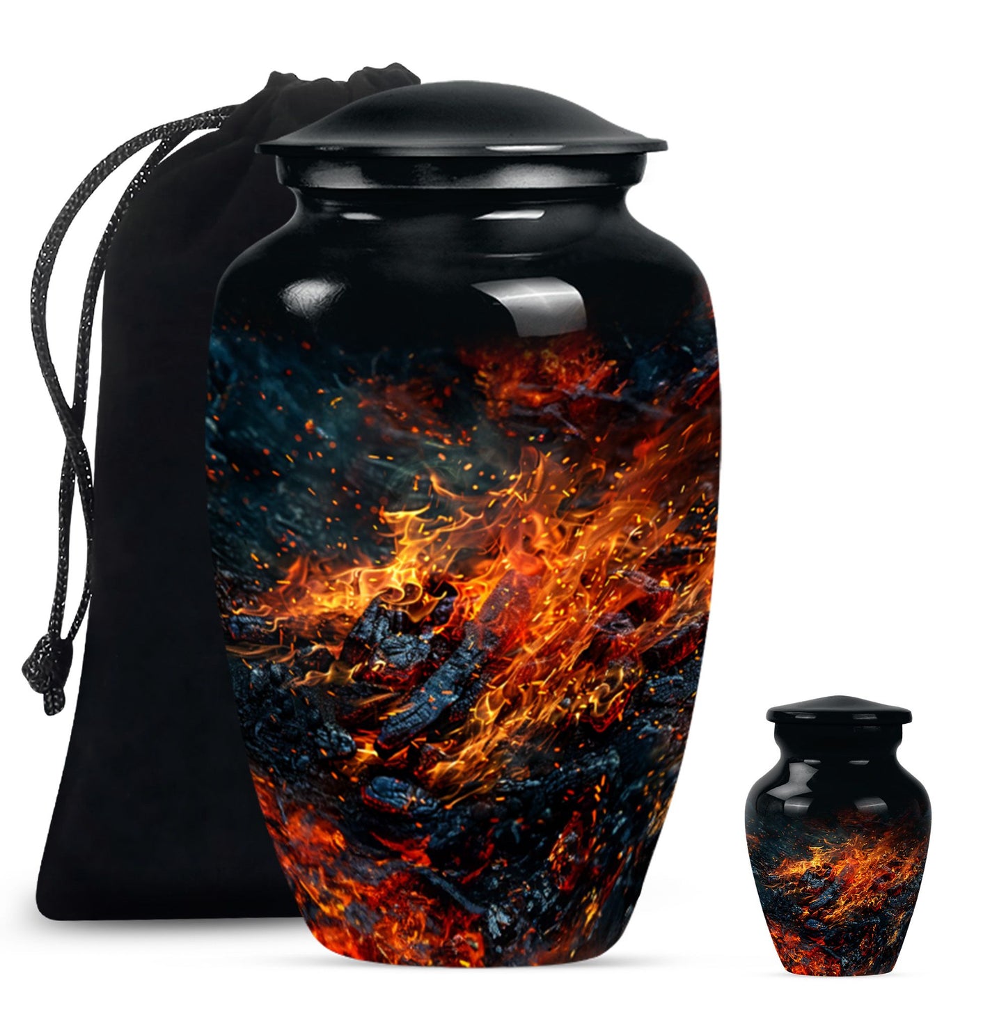 fire urn for adult male ashes