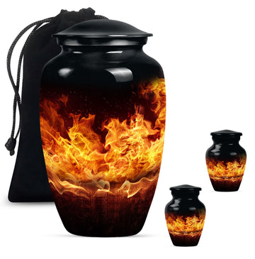 Large Urn with 2 Mini Urn