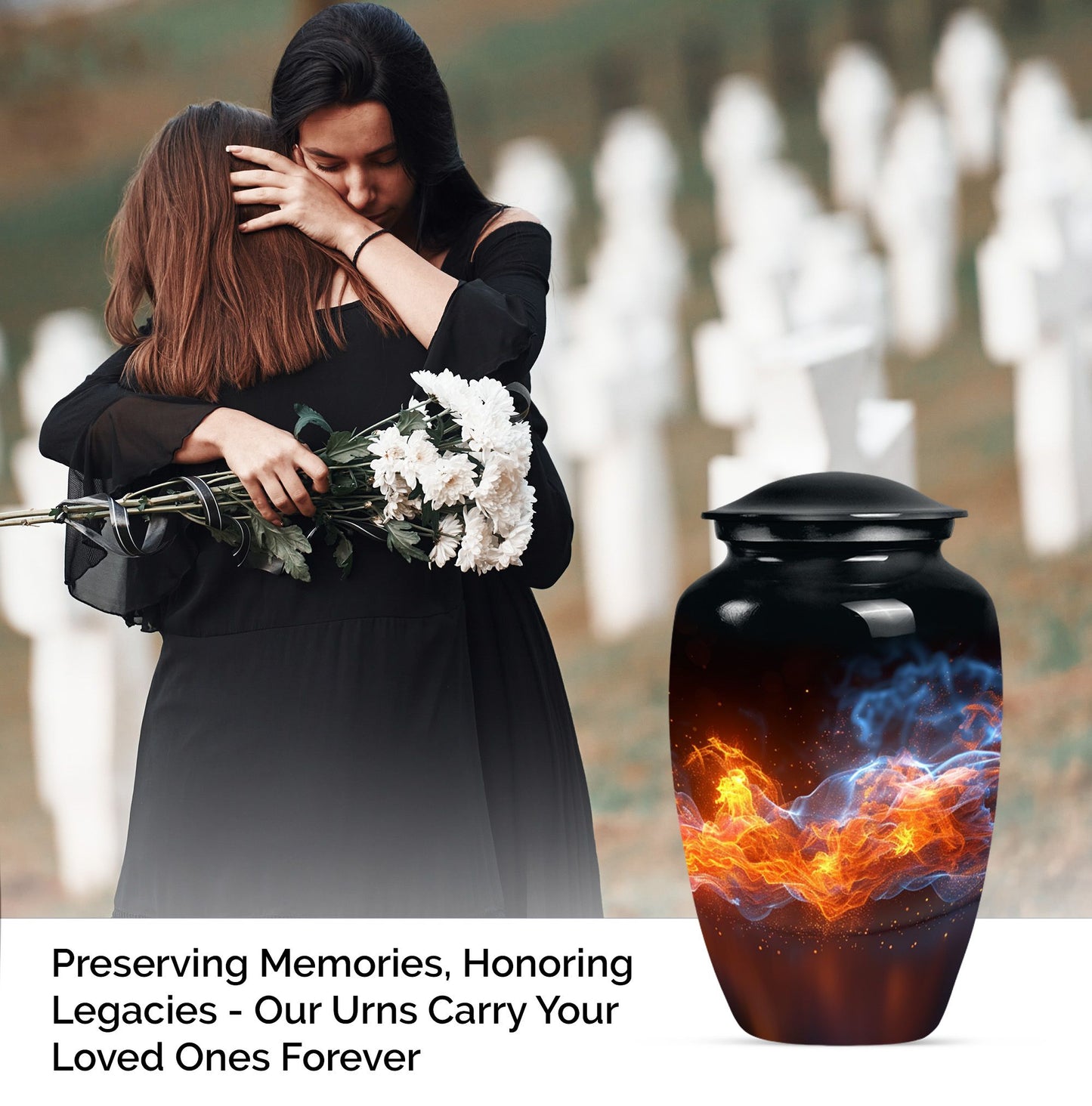 10-inch Classic Fire Urn.