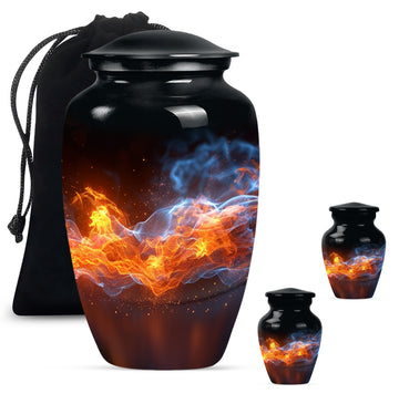 Large Urn with 2 Mini Urn