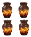 classic fire urn for cremation, with personalized engraving