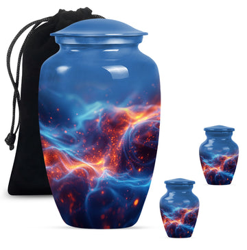 Large Urn with 2 Mini Urn