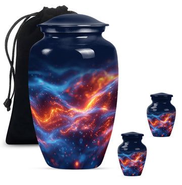 Large Urn with 2 Mini Urn