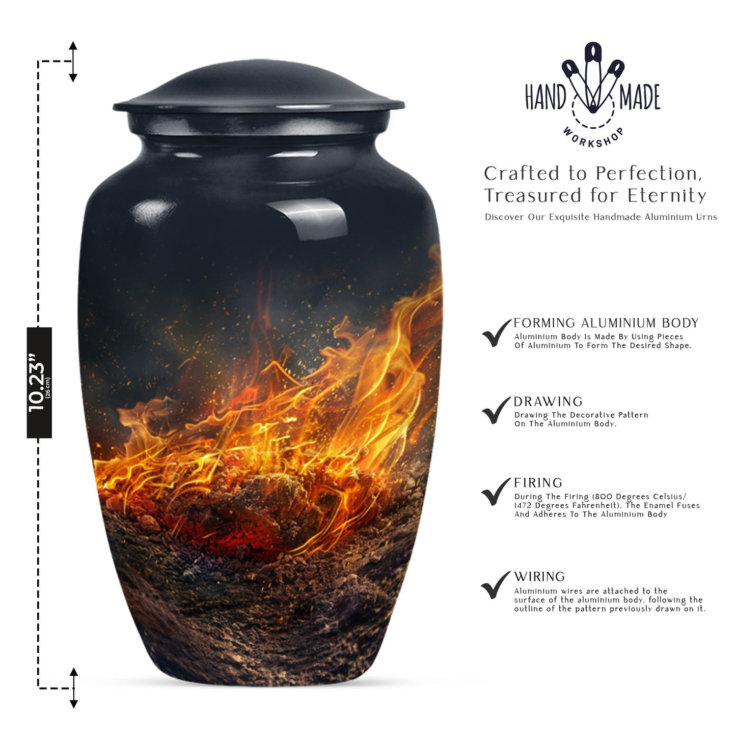 classic fire urn