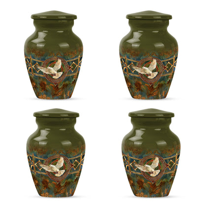 Catholic urn for human ashes