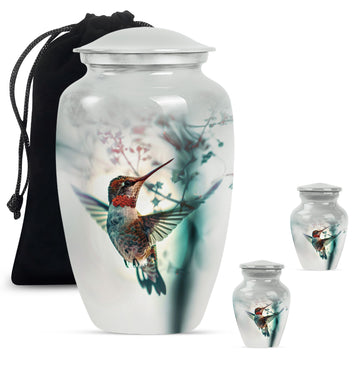 Large Urn with 2 Mini Urn