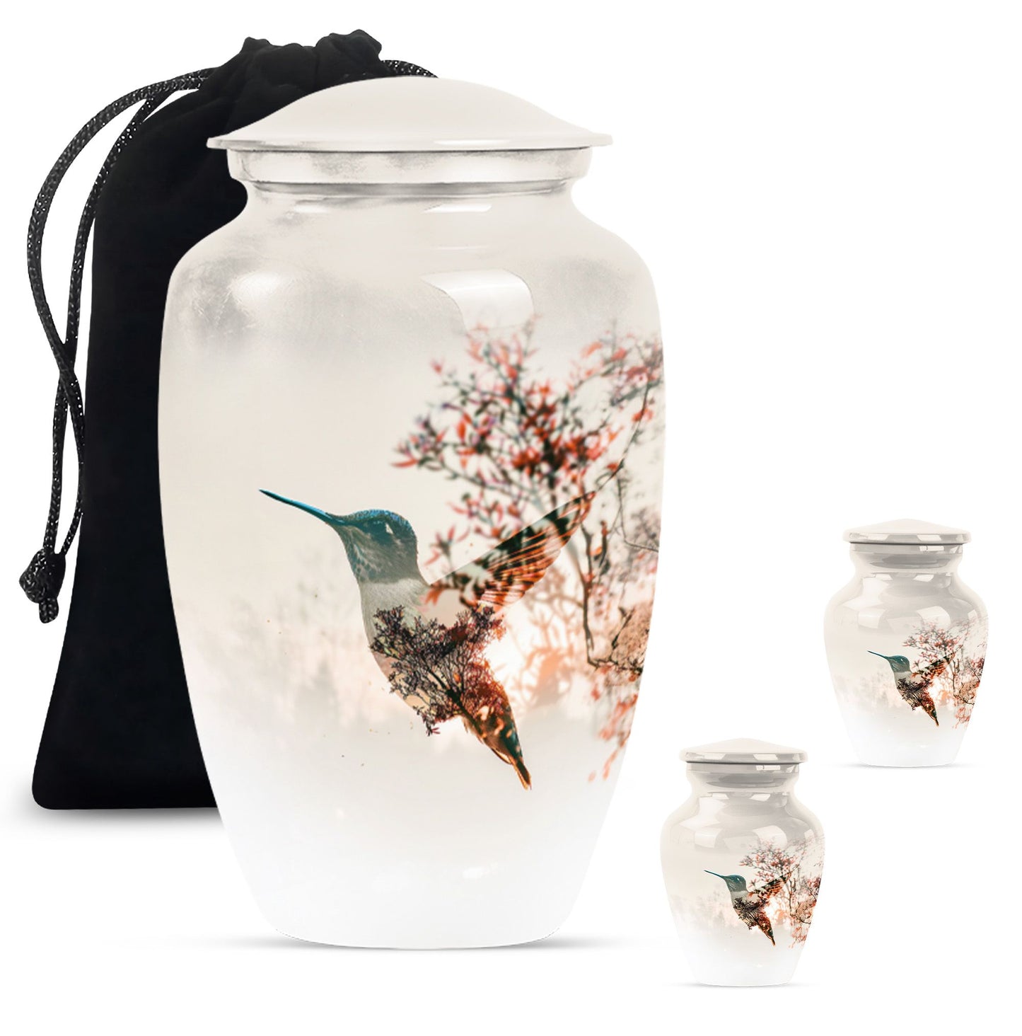 10 inch Classic Humming Bird Urn.