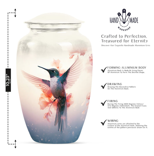 humming bird urn