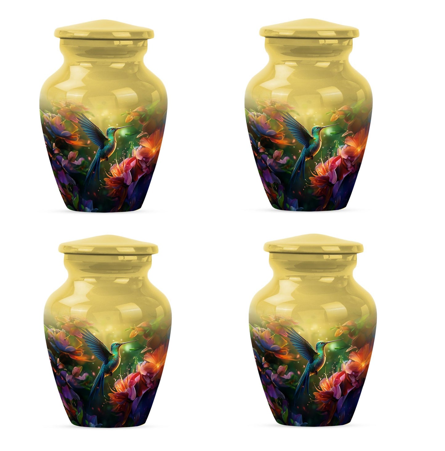 Humming Bird memorial urn