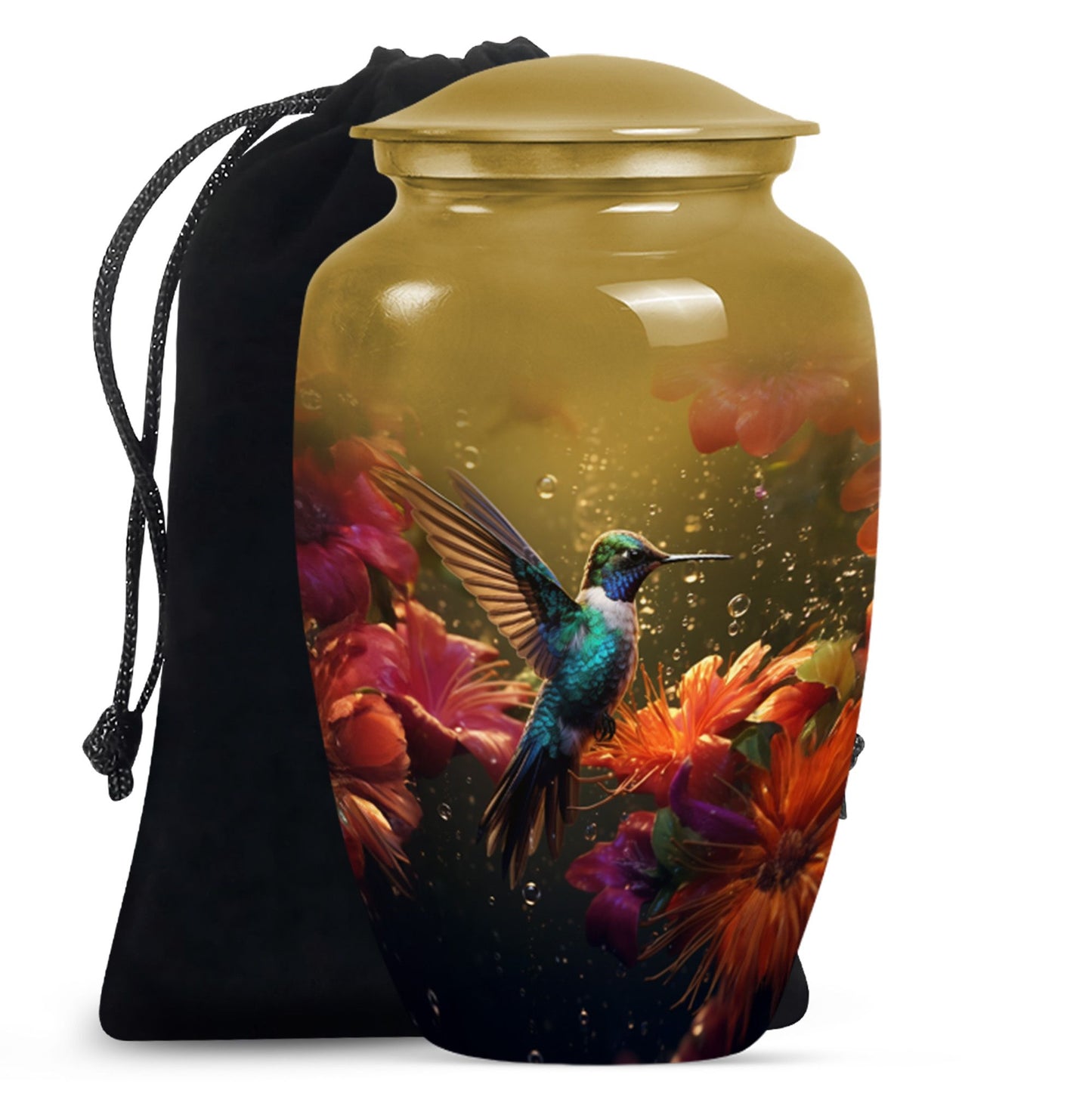 humming bird urn for ashes.