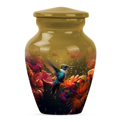 humming bird urn for ashes.