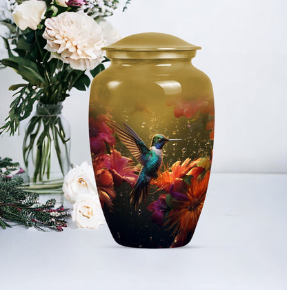 humming bird urn for ashes.