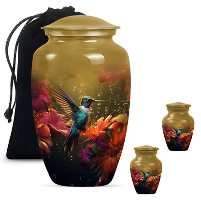 humming bird urn for ashes.