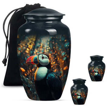 Large Urn with 2 Mini Urn