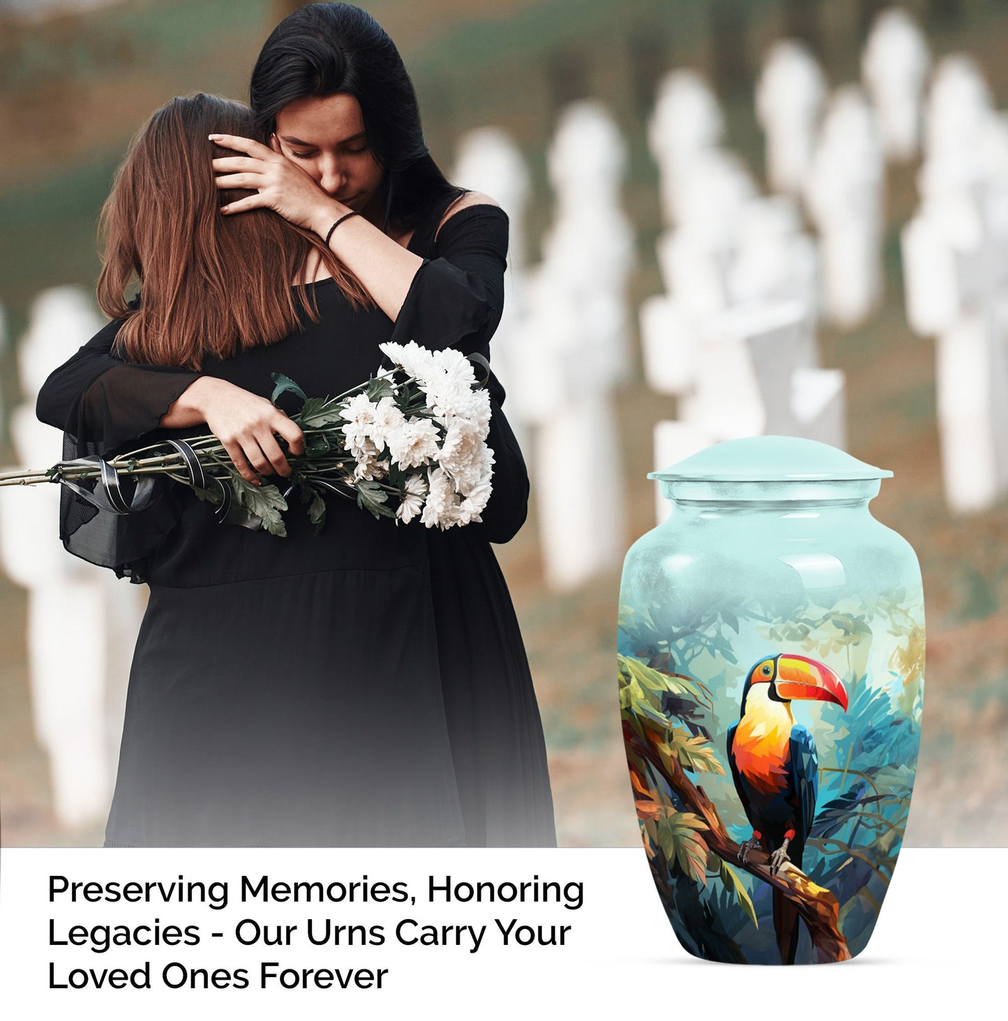 Puffin Bird Funeral Urn