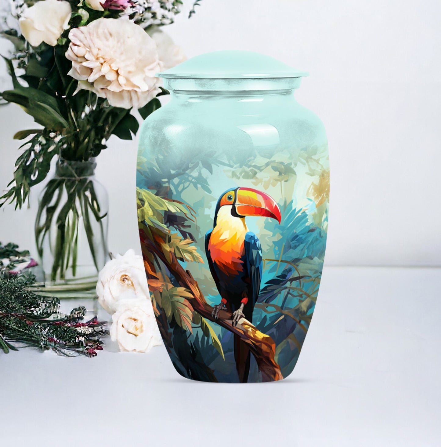 Puffin Bird Funeral Urn