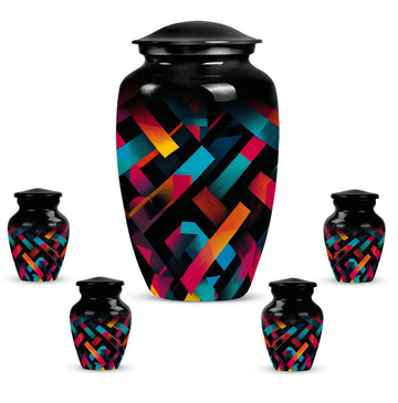 Large Urn with 4 Small Urn