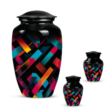 Large Urn with 2 Mini Urn