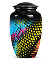 Classic Abstract Pattern Urn for cremation ashes.