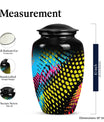 Classic Abstract Pattern Urn for cremation ashes.