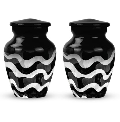 pattern urn for human ashes, large cremation urn For Ashes