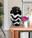 pattern urn for human ashes, large cremation urn For Ashes