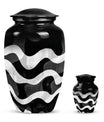 pattern urn for human ashes, large cremation urn For Ashes