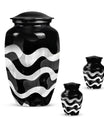 pattern urn for human ashes, large cremation urn For Ashes