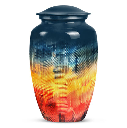  memorial urn,  pattern urn for ashes, comes 