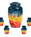  memorial urn,  pattern urn for ashes, comes 