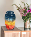  memorial urn,  pattern urn for ashes, comes 