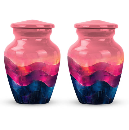 Personalized Artistic Cremation Urn for Adult Male - 10-inch, 200 cu in - Yatskia