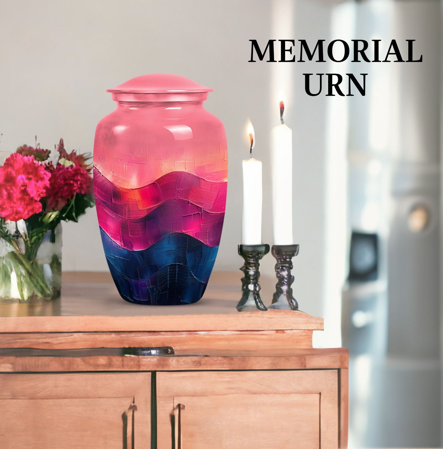 Classic Pattern Urn for men