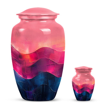 Large Urn With 1 Keepsake Urn