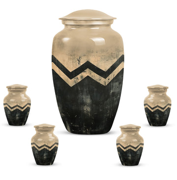 Large Urn with 4 Small Urn