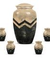Zigzag Urn For Human Ashes Memorial - Customized Cremation Ashes Urn