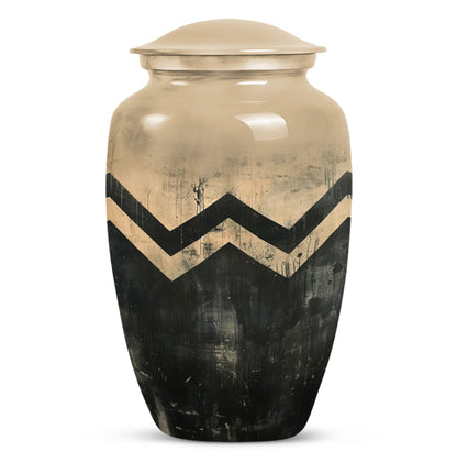 Personalized Artistic Cremation Urn for Human Ashes - 10-inch, 200 cu in - Yatskia