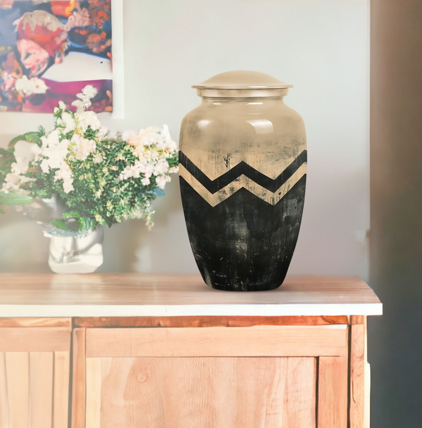 pattern urn for burial