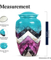 Pattern Urn for adult burial ashes.