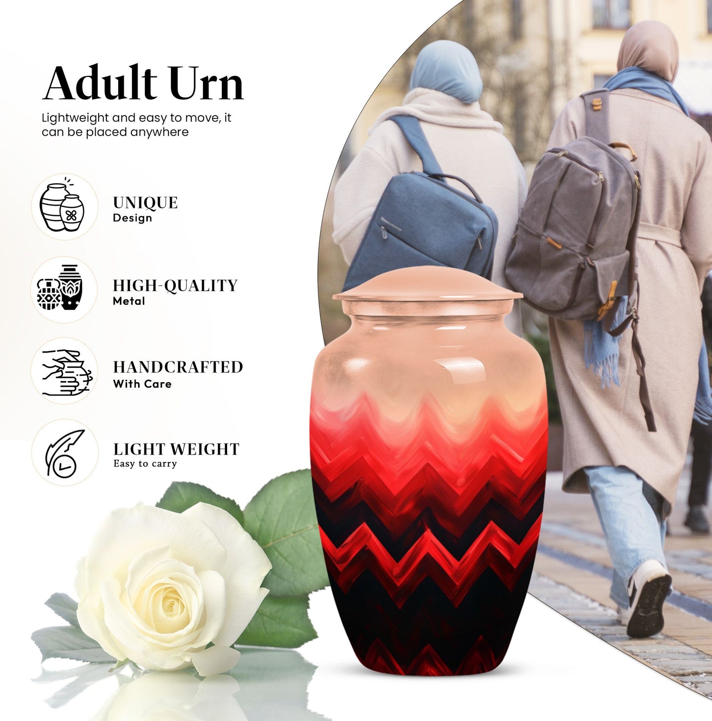 Classic Pattern Urn.