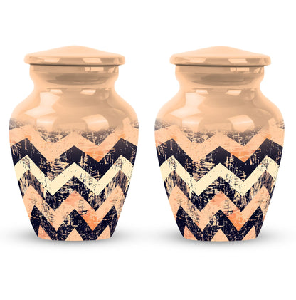 Personalized Artistic Cremation Urn for Adult Male - 10-inch, 200 cu in - Yatskia