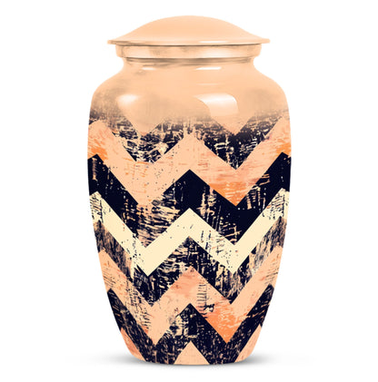 Personalized Artistic Cremation Urn for Adult Male - 10-inch, 200 cu in - Yatskia