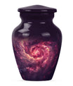 Galaxy Funeral Urn For Dad And Mom - Red Funeral Urn For Ashes