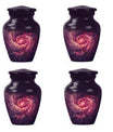 Galaxy Funeral Urn For Dad And Mom - Red Funeral Urn For Ashes
