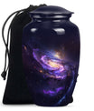 Classic 10 inch Galaxy Urn, a memorial funeral urn