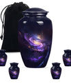 Classic 10 inch Galaxy Urn, a memorial funeral urn