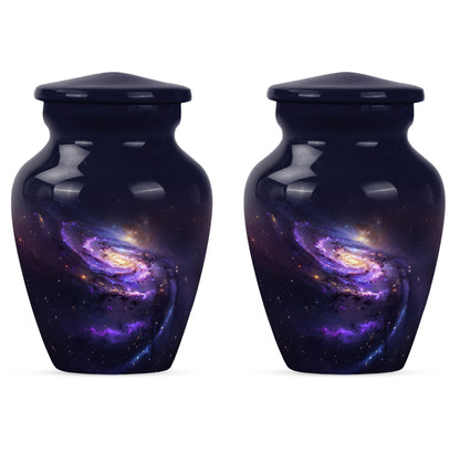Classic 10 inch Galaxy Urn, a memorial funeral urn