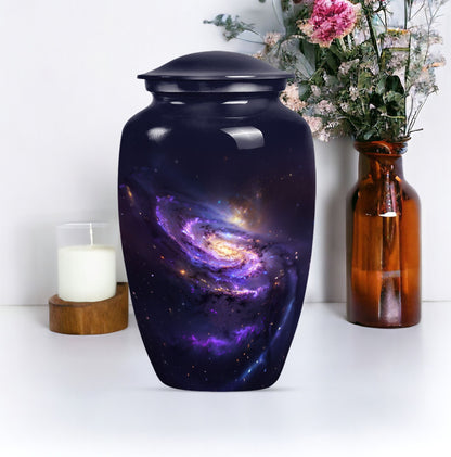 Classic 10 inch Galaxy Urn, a memorial funeral urn