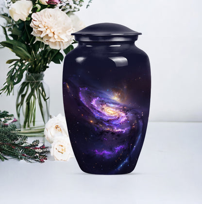 Classic 10 inch Galaxy Urn, a memorial funeral urn
